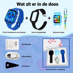 Vashoy T53-Kinderhorloge-Nieuwe smartwatches voor kinderen met GPS-videogesprek-SOS-Leermodus-App om te downloaden-Cadeaus voor kinderen van 5 tot 16 jaar — thumbnail 5