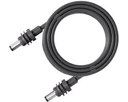 Mini Vervangingskabel voor DC Voeding - Waterdichte Grijze Kabel van 15 Meter (49.2FT) voor Diverse Toepassingen