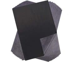 100 Vellen A4 Carbonpapier voor Overdracht - Graphietpapier voor Kunst en Creatieve Projecten