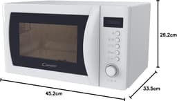 Magnetron Oven - Keuken Apparaat - Snel Eten - Automatische Recepten - 20 Liter - Wit — thumbnail 3