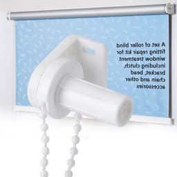 Roller blind shade clutch houder met zijpulley en ketting, reparatieset voor raamdecoratie, duurzaam en eenvoudig te monteren — thumbnail 3