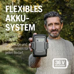Husqvarna LB 144i accumaaier - 44 cm maaibreedte, 36 V, BioClip mulchfunctie, PowerBoost, savE-modus, centrale hoogteverstelling, voor kleine tot middelgrote tuinen, zonder accu en oplader — thumbnail 4