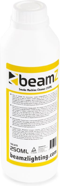 Rookmachine reinigingsvloeistof - BeamZ reinigingsvloeistof voor rookmachines - 250ml — thumbnail 4