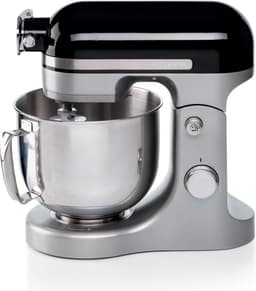 Ariete 1589/02 Moderna Keukenmixer - 1600 Watt - RVS - 11 snelheden - 5.5 liter - incl 3 accessoires - zwart — thumbnail 2