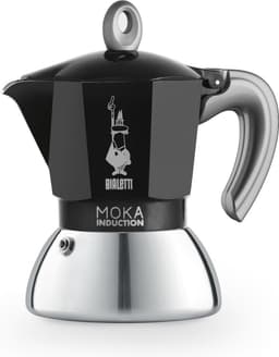 Bialetti Moka Induction - Percolator - Zwart - 2 kops — thumbnail 1