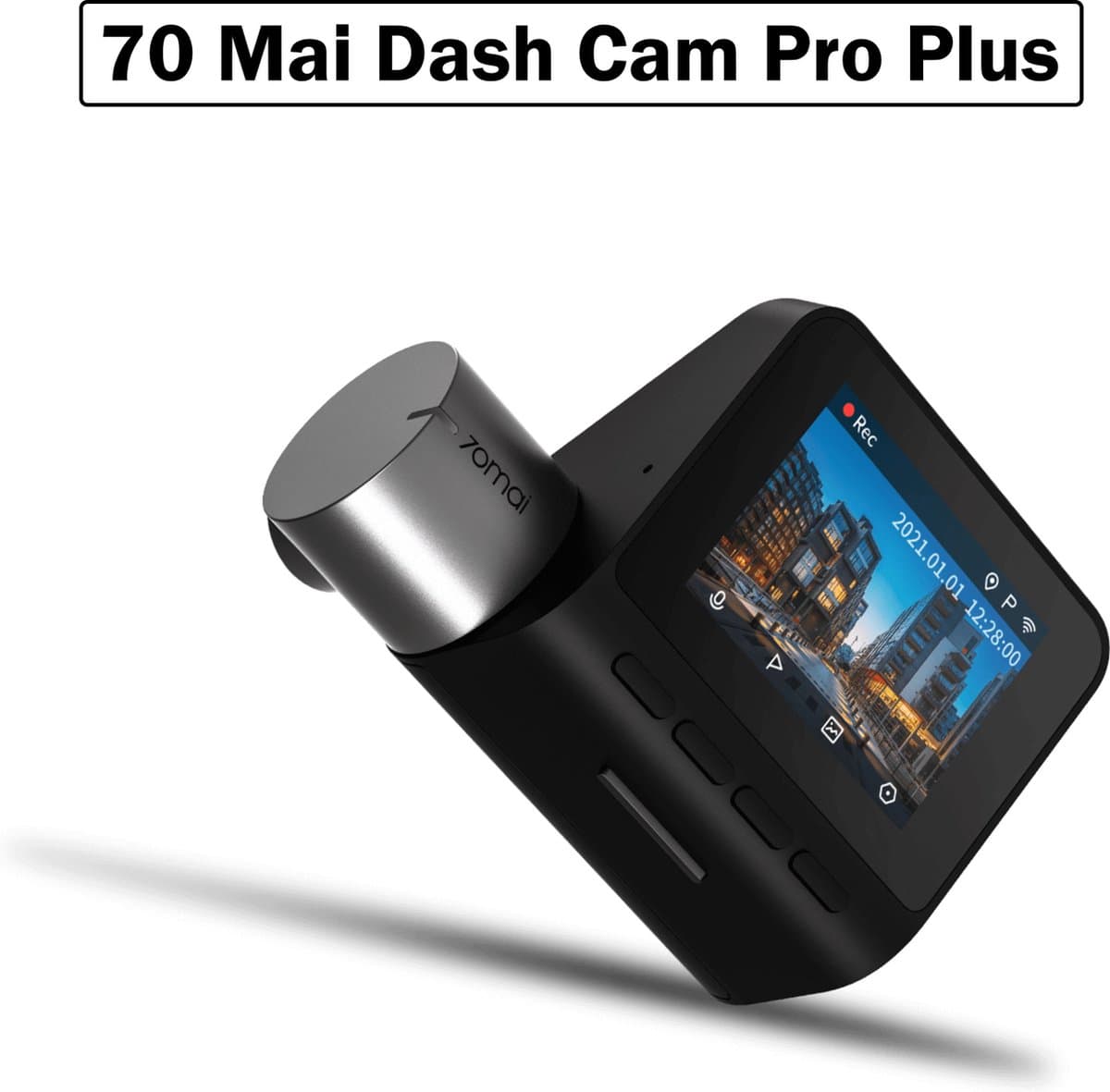 70Mai Dash Cam A500S - dashcam voor auto - Zwart — afbeelding 1