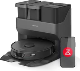 Roborock S7 Max Ultra - Robotstofzuiger Zwart - Met AED Station Dock - Zelfreinigend, 3D Quick Mapping — thumbnail 2