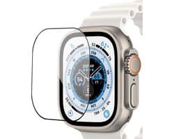 Geschikt voor Apple Watch Ultra / Ultra 2 49mm Screenprotector - Beschermglas Folie Geschikt voor Apple Watch Ultra / Ultra 2 49mm