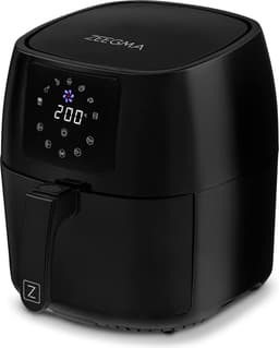 Zeegma Knapper - Heteluchtfriteuse - Airfryer 1400W - Tot 200°C in 60 seconden - 4,5L Kom — thumbnail 12
