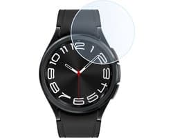 Screenprotector - Geschikt voor Samsung Watch 6 Classic 43 mm - Sterk & Shockproof - Tempered Glass - Beschermglas Screen Cover - Gehard Glas - Bescherm Protector voor Smartwatch