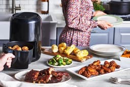 Moulinex Easy Fry Compact EZ3018 - Airfryer - 1.5L - 1030W - Zwart — thumbnail 5
