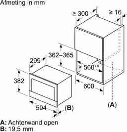 Bosch BFR7221B1 - Serie 8 - Inbouwmagnetron — thumbnail 3