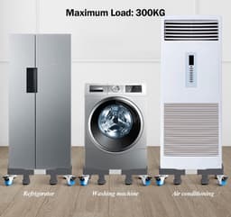 Verstelbare Basis voor Wasmachine, Droger en Koelkast (45-75 cm) — thumbnail 4