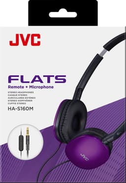 JVC HA-S160M - Vederlichte opvouwbare on-ear hoofdtelefoon - Paars — thumbnail 6