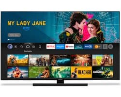 MEDION X14332 (MD 31410) 108 cm (43 inch) QLED TV (Fire TV, 4K Smart TV, Dolby Vision HDR, Dolby Atmos, Netflix, Prime Video)