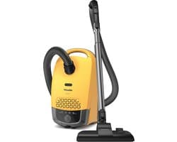 Miele Guard S1 stofzuiger met zak 890W Sunsetgeel Compact model met ComfortFit filtersysteem en Dynamic Drive