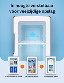ApexArte® Minibar - Mini Koelkast - Skincare Fridge - Ultra Black — thumbnail 2