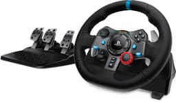 Logitech G 991-000539 game controller Aluminium, Zwart USB Stuur + pedalen + headset PC, PlayStation 4, PlayStation 5, Playstation 3 — thumbnail 3