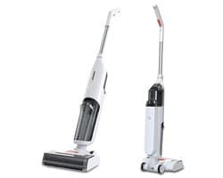 Dweil- en Stofzuiger - Stofzuiger - Stofzuiger Draadloos - Nat - Droog - 5500Pa Zuigkracht - Zelfreinigend - Dubbel Waterreservoir