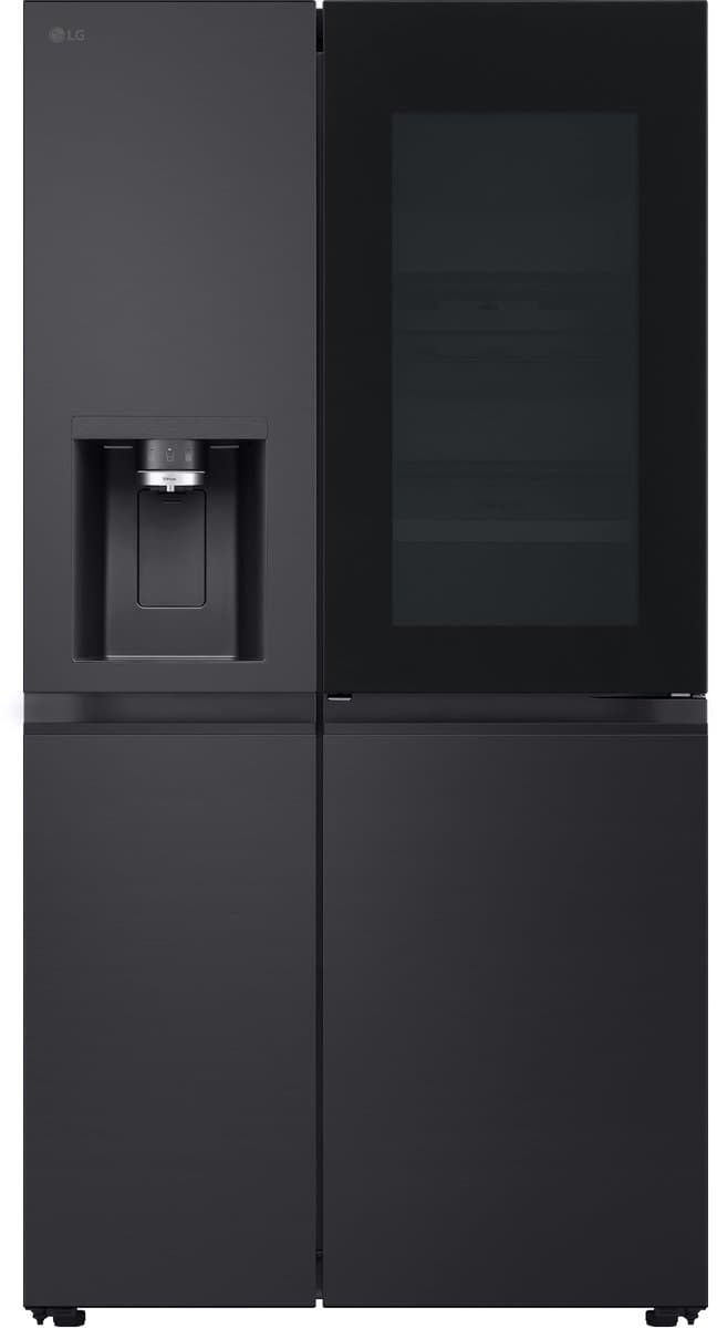 LG GSXE91EVAD - Amerikaanse koelkast - Zwart (blacksteel) - Waterreservoir - 628L — afbeelding 1