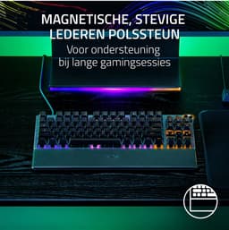 Razer Huntsman V3 Pro Tenkeyless - Gaming Toetsenbord TKL - Optische Switches - RGB - Qwerty - Zwart — thumbnail 4