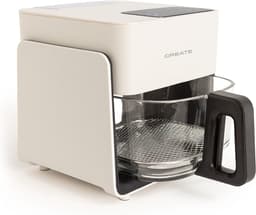 CREATE - Enkel 4,2 l Vrijstaand 1300 W Heteluchtfriteuse - Wit - AIR FRYER STUDIO CRYSTAL — thumbnail 2