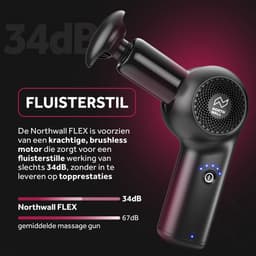 Northwall Massage Gun Mini - Northgun FLEX Massage Apparaat - Professioneel Massage Pistool — thumbnail 2