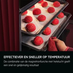 AEG OS5CM34MB 5000 serie Inbouwmagnetron - 34 liter - Hete lucht en grillfunctie - Mat zwart — thumbnail 10