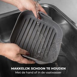 Fentic Airfryer Accessoires – Geschikt voor Airfryer XL en XXL – Met Airfryer Siliconen Bakje – ⌀ 20cm — thumbnail 2