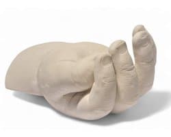 Handen,beeld,Handafdruk,Gips,afdruk,GipsHanden,Hand,3D,Compleet,Pakket bestaat uit 150 gram Casting Mix Poeder & 350 gram Gips | Bodycasting | Extensso® | Gipsafdruk | Alginaat | Een herinnering | Hobby Pakket | Bodycasting | Handbeeld