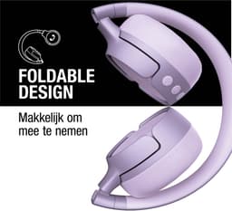 Fresh ‘n Rebel Code Fuse – Draadloze on-ear koptelefoon - Bluetooth - 30 uur Speeltijd - Dreamy Lilac — thumbnail 4