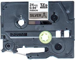 Laminated Tape for Labelling Machines Brother TZE-R951 Silver Black