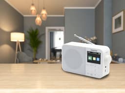 Kenwood CR-M30DAB DAB+ Radio - Interne accu - Wit — thumbnail 3