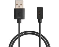 kwmobile USB-oplaadkabel geschikt voor Xiaomi Mi Band 7 Pro / Poco Watch / Redmi Watch 3 / Watch 2 Lite kabel - Laadkabel voor smartwatch - in zwart