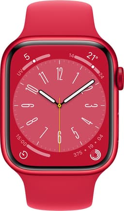 Apple Watch Series 8 - 41mm - Rood Aluminium — thumbnail 1