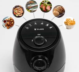 BluMill Mini Airfryer - Compacte Heteluchtfriteuse - Airfyer 2 Personen - 1000W - 2L — thumbnail 5