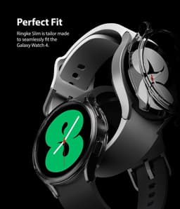 Ringke Slim - (2P) Hoesje Geschikt voor Samsung Galaxy Watch 4 40MM - Transparant Clear — thumbnail 5