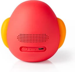 Bluetooth-Speaker - Maximale batterijduur: 3 uur - Handheld Ontwerp - 9 W - Mono - Ingebouwde microfoon - Koppelbaar - Animaticks Perry Parrot - Rood — thumbnail 5