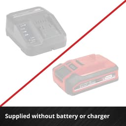 Kruimeldief TE-VC 18 Li-Solo Power X-Change Li-Ion 18 V - 540 ml stofafzuiging - 3 sproeiers - verlengstuk - muurbeugel - Zwart — thumbnail 2