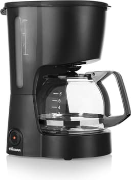 Koffiezetapparaat - 0,6L inhoud - Filter - Met warmhoud functie - druppelstop - Schakelt na 40 minuten automatisch uit - 600W - 230V - Energieklasse A tot G - Zwart - — thumbnail 4