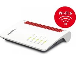 FRITZ!Box 7530 - Router - Mesh - WiFi Versterker - WiFi 6 - Dual-Band