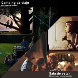 Equivera Mini Beamer - Draagbare Beamer - Beamer - Mini Beamer Projector - Projector - Mini Projector — thumbnail 5
