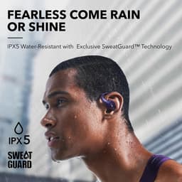 soundcore by Anker AeroFit Pro Wireless Open Earplugs, Super Comfortable, Sturdy Fit, Ergonomic Design, Rich Sound with LDAC, Bluetooth 5.3, IPX5 Waterproof, 46 Hours Playtime, App Control — thumbnail 5