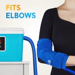 Kniebeschermer voor postoperatieve pijn en zwelling - Koud Watertherapie Apparatuur — thumbnail 5