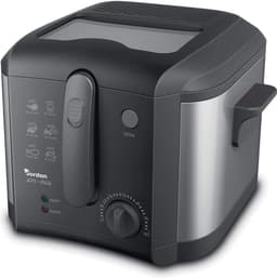 Elektrische Friteuse 1600W met Koolstoffilter en Uitneembare Mand - 3L Capaciteit — thumbnail 1