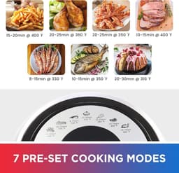 Air Fryer 3.6L met 7 Voorgeprogrammeerde Menu's en Touchscreen — thumbnail 3