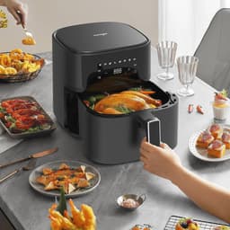 XL Heteluchtfriteuse 6,5L - Gezond Koken met 8 Voorgeprogrammeerde Functies — thumbnail 9