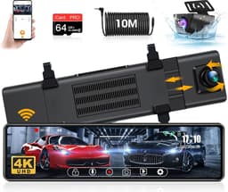 Lexium Dashcam voor auto - Dashcam - Dashcam voor auto voor en achter - Dashcam voor en achter - Dashcam voor en achter draadloos - Dual dashcam — thumbnail 1