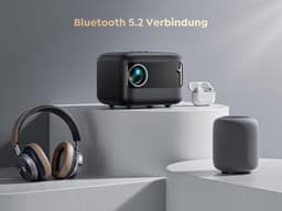 Equivera Mini Beamer - Draagbare Beamer - Beamer - Mini Beamer Projector - Projector - Mini Projector — thumbnail 4
