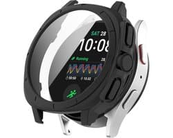 Watch case screenprotector - hoesje - gehard glas - geschikt voor Samsung Galaxy Watch 7 (40 mm) - zwart